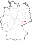 Karte Waldheim, Sachsen